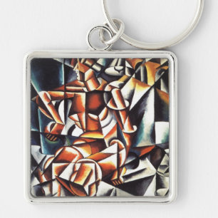 Chaveiro Corrente de chave artística de Popova