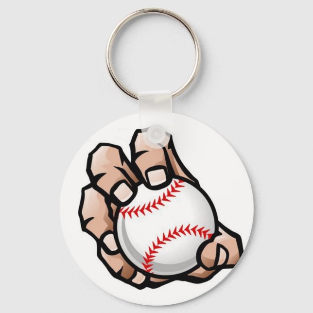 Chaveiro Corrente de Chave Baseball Pitcher (Frente)