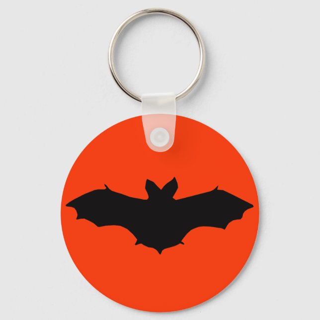 Chaveiro Corrente de chave Black Bat Laranja (Frente)