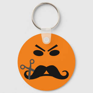 Chaveiro Corrente de chave de bigode irritado