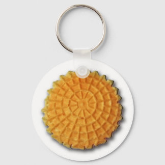 Chaveiro Corrente de chave de biscoito Pizzelle