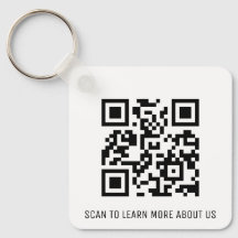 Corrente de chave de código QR de alumínio para lo