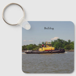 Chaveiro Corrente de chave de metal Buldogue