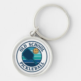 Chaveiro Corrente de Chave de Pickleball Old School