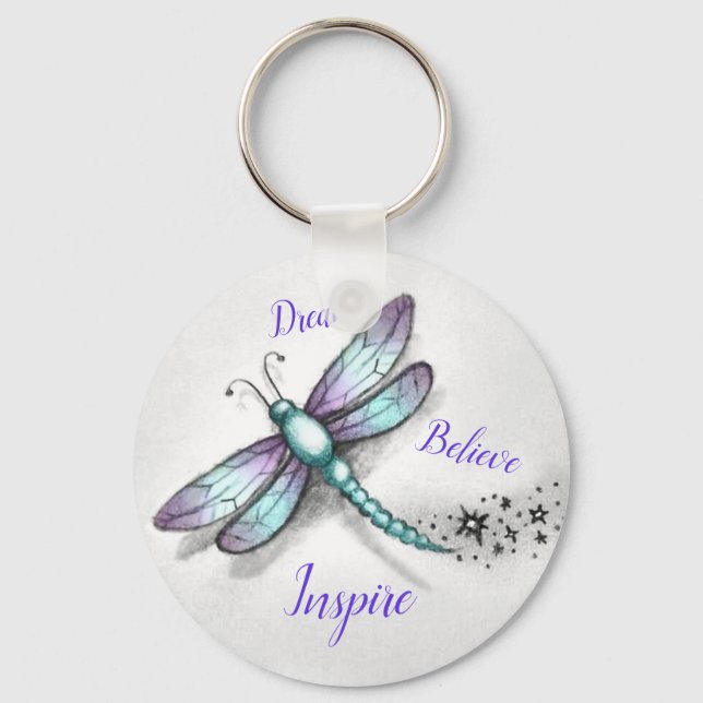 Chaveiro Corrente de Chave de Voo do Dragão (Frente)