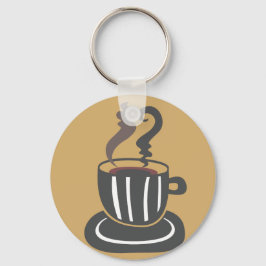 Chaveiro Corrente de chave do café