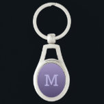 Chaveiro Corrente de chave do monograma personalizado com g<br><div class="desc">Veja a minha loja para outros itens com esta design.</div>