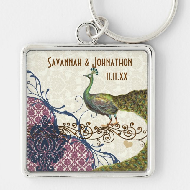 Chaveiro Corrente de chave Framboesa de Framboesa de Marinh (Frente)