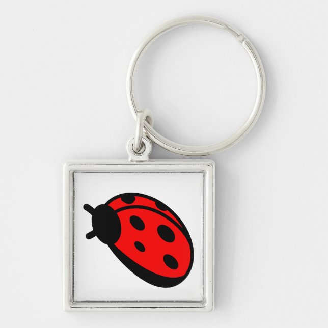 Chaveiro Corrente de chave Impressão do Bug (Frente)