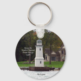 Chaveiro Corrente de chave leve do Canal da frente