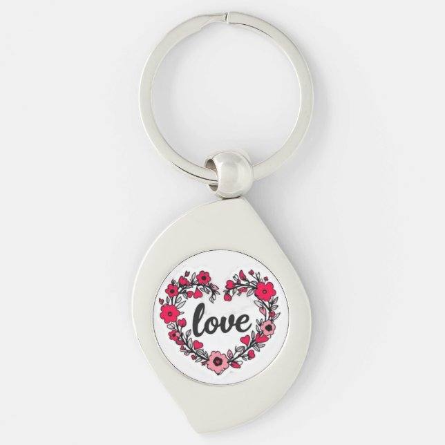 Chaveiro Corrente de chave metálica (Frente)