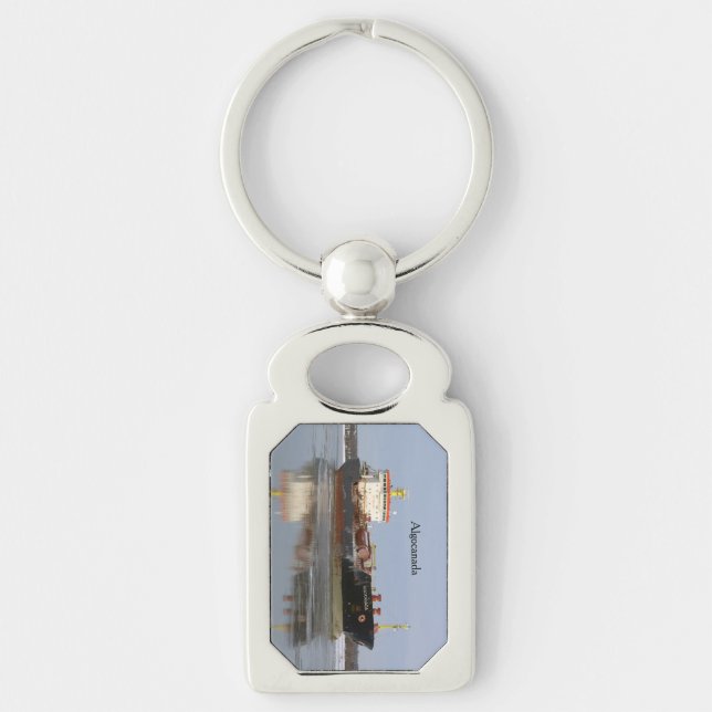 Chaveiro Corrente de chave metálica Algocanada (Frente)