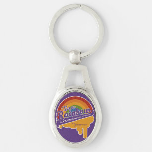 Chaveiro Corrente de chave personalizada do Team Rainbow