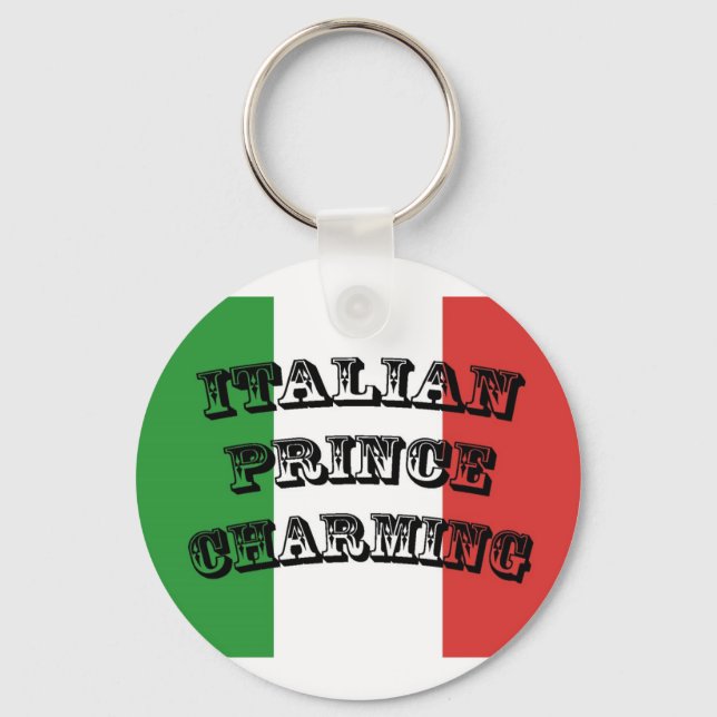 Chaveiro Corrente de chave Príncipe Italiano (Frente)