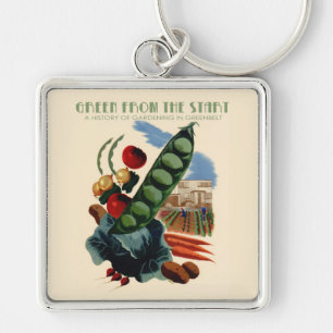 Chaveiro Corrente de chave Vintage Greenbelt