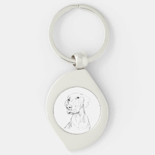 Chaveiro Corrente de Chave Vizsla – Presente Minimalista de