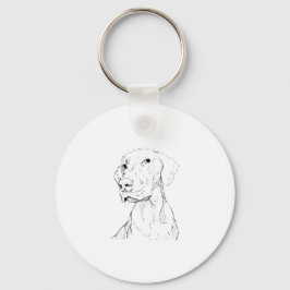 Chaveiro Corrente de Chave Vizsla – Presente Minimalista de