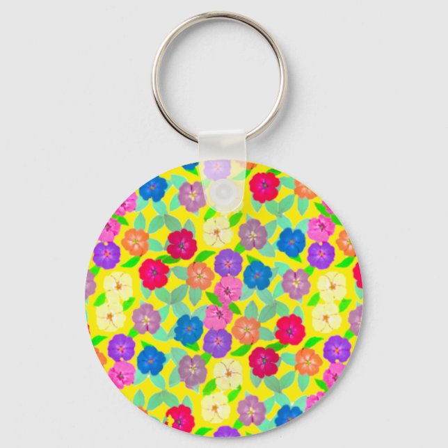 Chaveiro Corrente de Chaves de Gerânio (Frente)