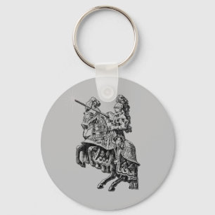 Chaveiro Corrente de Chaves Fantasia Cavaleiro Medieval