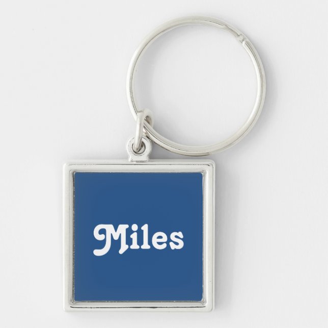 Chaveiro Corrente de Chaves Miles (Frente)