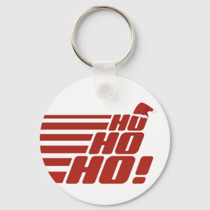 Chaveiro Corrente de chaves Xmas personalizadas Ho Ho