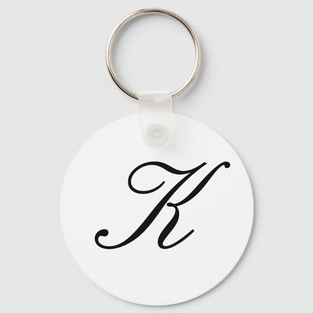 Chaveiro Corrente K (Frente)