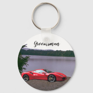 Chaveiro Corrente Personalizada de Acompanhante do Noivo em