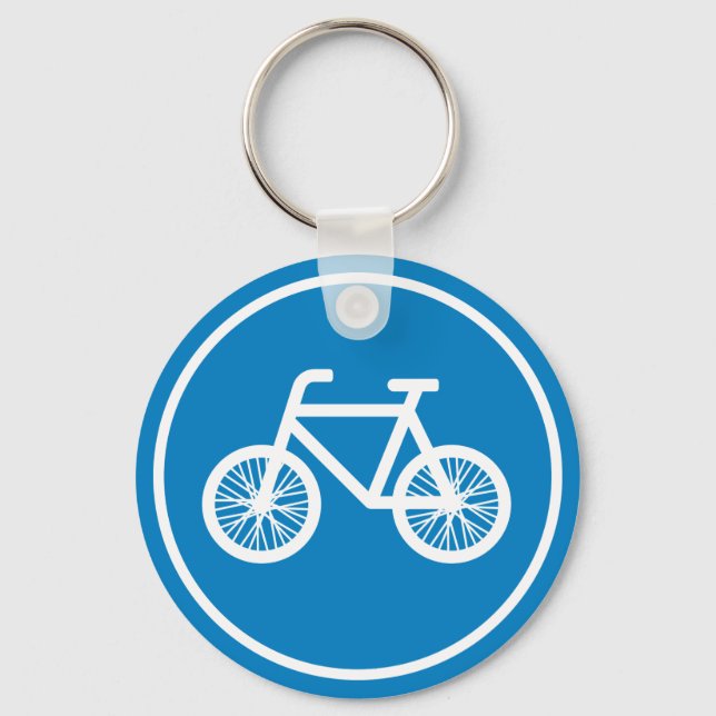 Chaveiro Correr uma bicicleta (Frente)