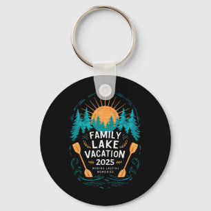 Chaveiro Correspondência 2025 Camping Hiking Cabana Família