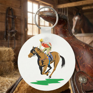 Chaveiro Corrida de Cavalo