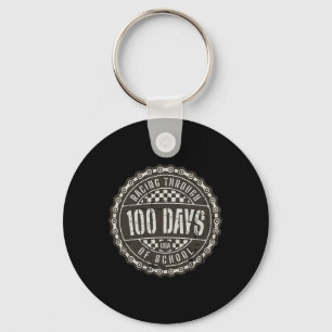 Chaveiro Corrida por 100 dias de escola - Motocicleta Dir