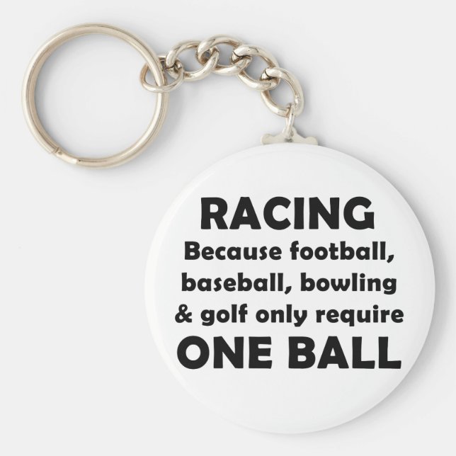 Chaveiro Corrida requer bolas (Frente)