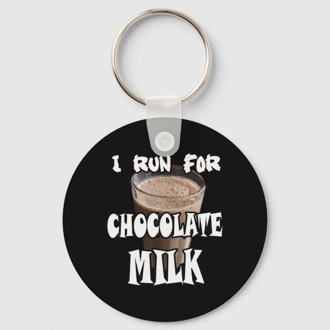 Chaveiro Corro para Chocolate Milk Running (Frente)