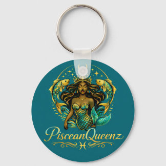 Chaveiro Cortina de Banho Teal Rainha Pisciana