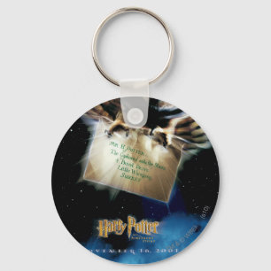 Chaveiro Coruja com Poster de Filme Carta