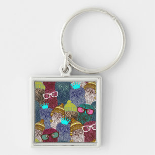 Chaveiro Coruja na coroa