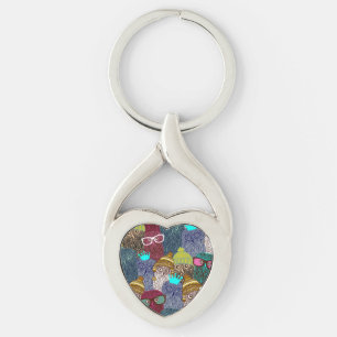 Chaveiro Coruja na coroa