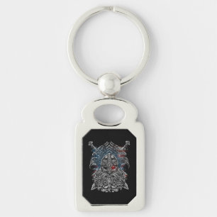 Chaveiro Corvos e espadas de Odin Mitologia Viking EUA band