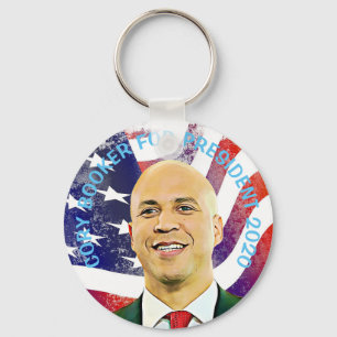 Chaveiro Cory Booker para o pára-choque 2020 do presidente