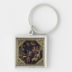 Chaveiro Cosimo mim de Medici (1519-74) que planeia os