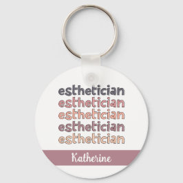 Chaveiro Cosmetólogo esteticista personalizado Beauticista