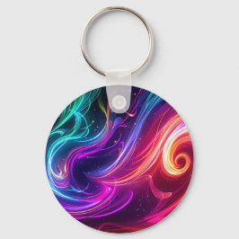 Chaveiro Cosmic Flowing Swirls