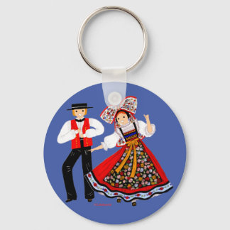 Chaveiro Costume Tradicional d'Alsace, França