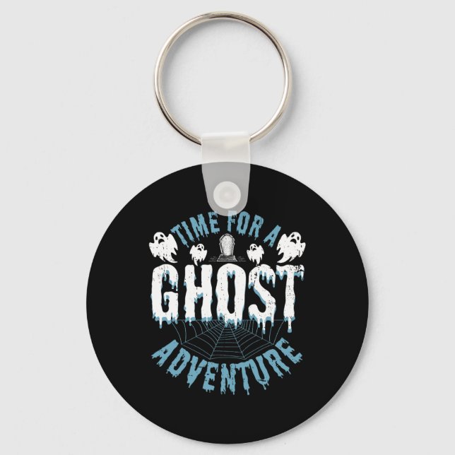 Chaveiro Cotação De Aventuras De Caça Ao Fantasma Para Inve (Frente)