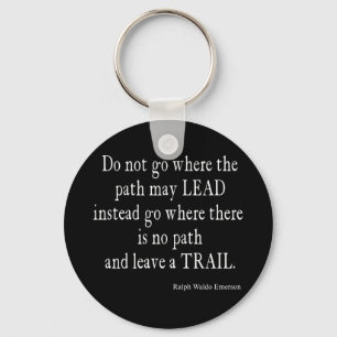 Chaveiro Cotação de Liderança Inspiracional Vintage Emer