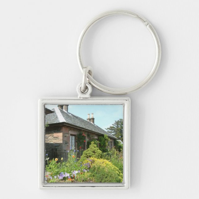 Chaveiro Cottage Inglês II com Jardim Florido Fotografia (Frente)