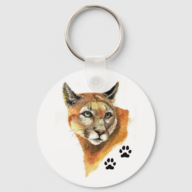 Chaveiro Cougar Animal (Frente)