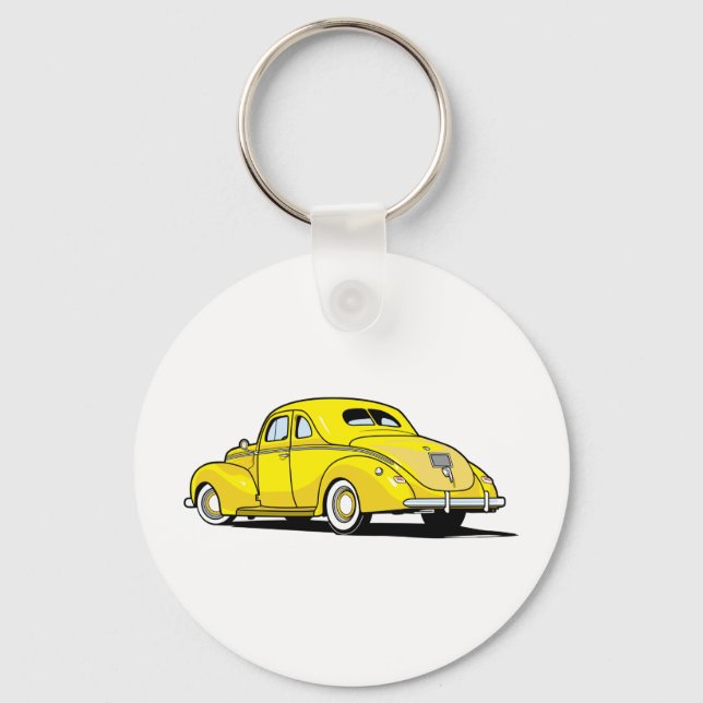 Chaveiro Coupe de Rod Amarelo (Frente)