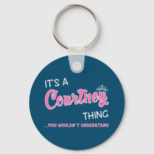 Chaveiro Courtney que você não entenderia