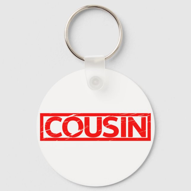 Chaveiro Cousin Stamp (Frente)